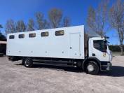 Camion chevaux renault premium 10 places/sellerie